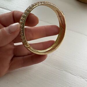 Gold Bracelet with Some Bling